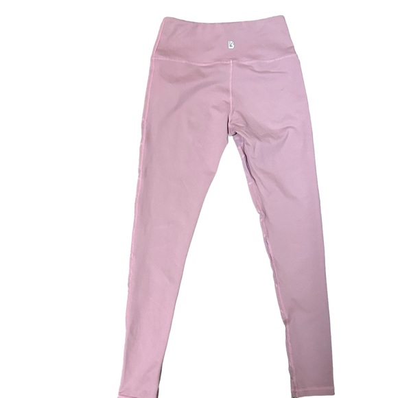 Buff Bunny Womens Pink Purple Full Length Mesh Leggings Size Small - Picture 3 of 10